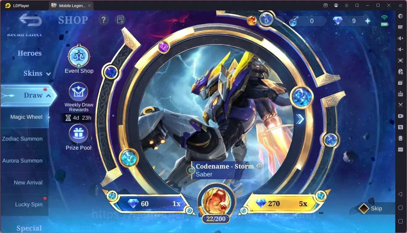 Mobile Legends: Bang Bang Accounts Global|Hero 127|Skin 185|Expert|Luckybox Akai|CC N image 9