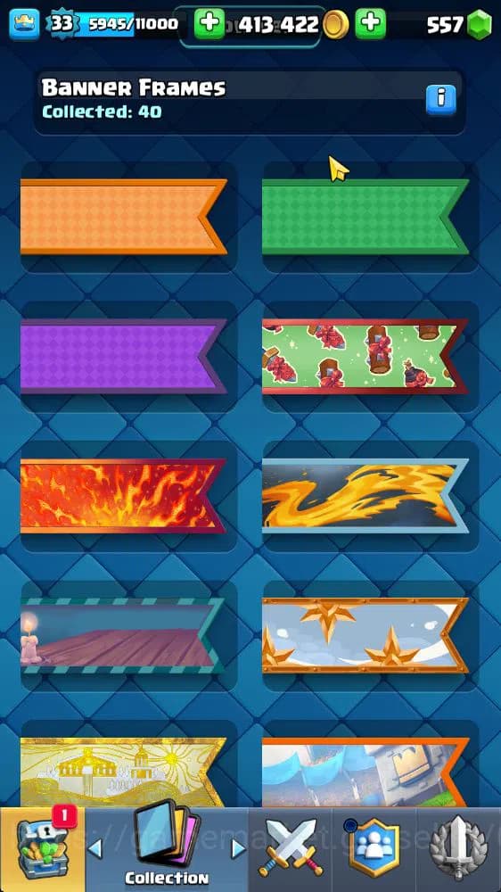 Clash Royale Accounts Lv 33|Trophy 6186|KTL 11|Limited Skin|Card 116|3 H image 11