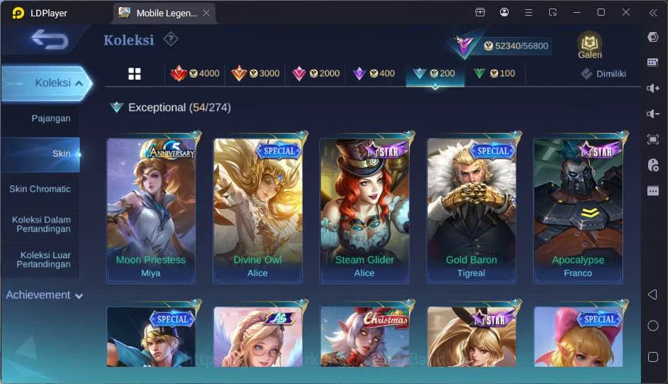 Mobile Legends: Bang Bang Accounts GLOBAL|Hero 117|Skin 251|Allstar Hanabi,Snrio FLor image 15