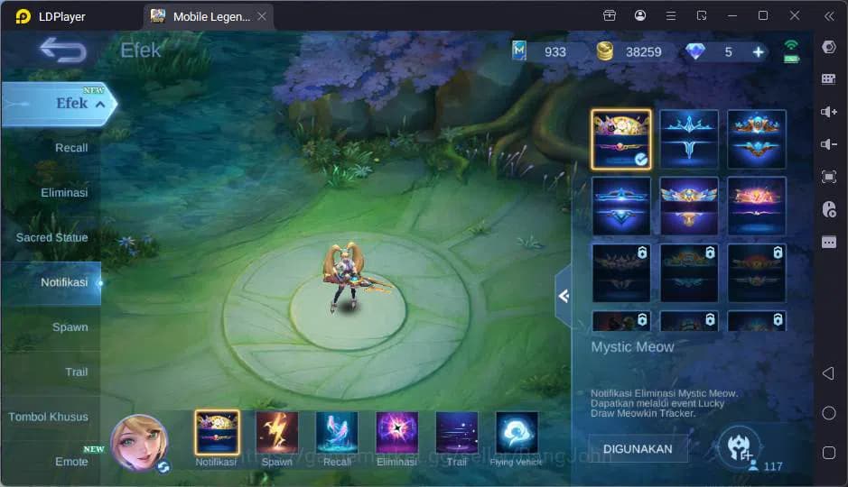 Mobile Legends: Bang Bang Accounts GLOBAL|Hero 117|Skin 251|Allstar Hanabi,Snrio FLor image 5