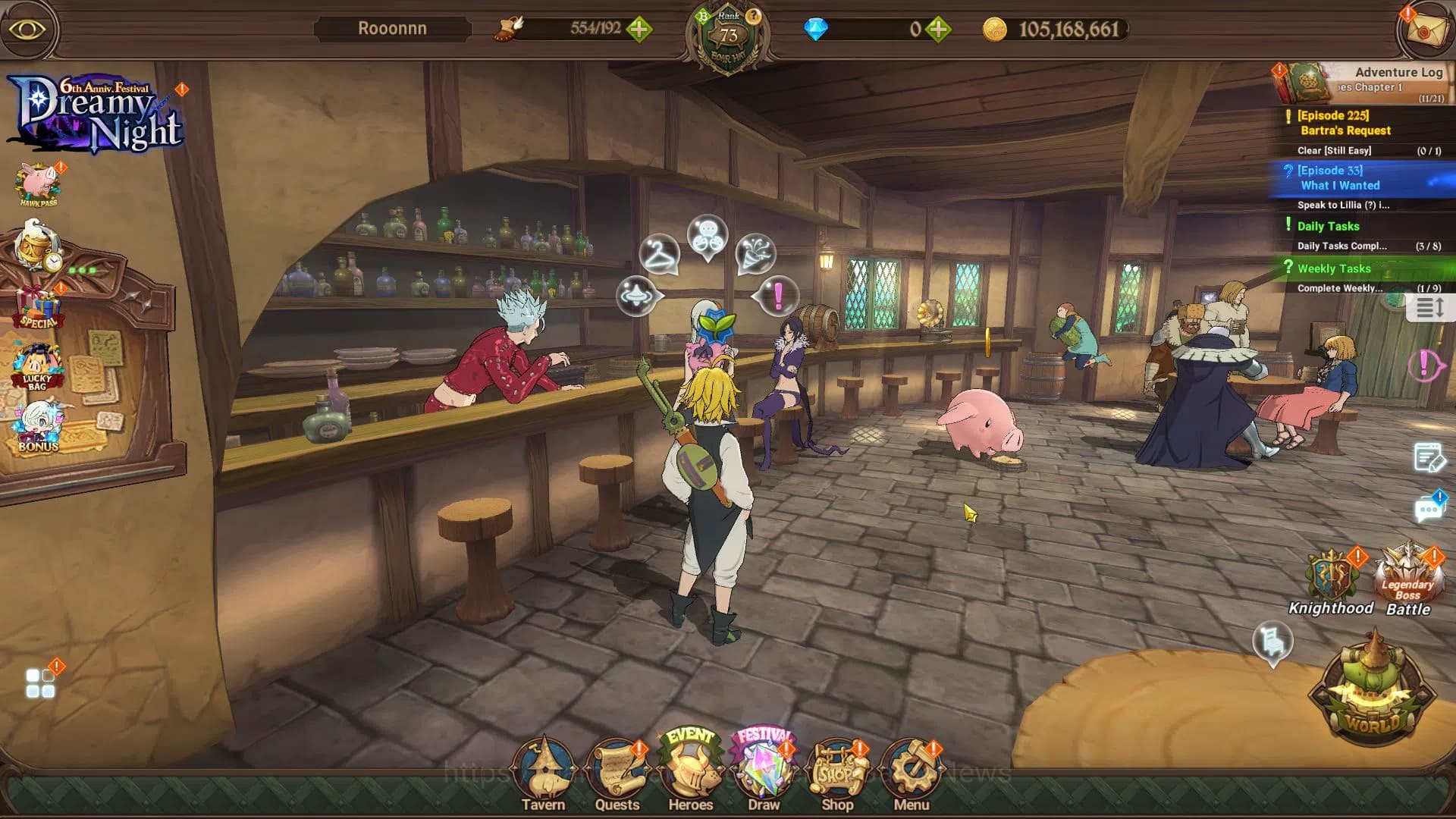 The Seven Deadly Sins: Grand Cross Accounts Global|2,5M CC| 7 UR | Salos, Meresca5/6, Sabunak2 image 1