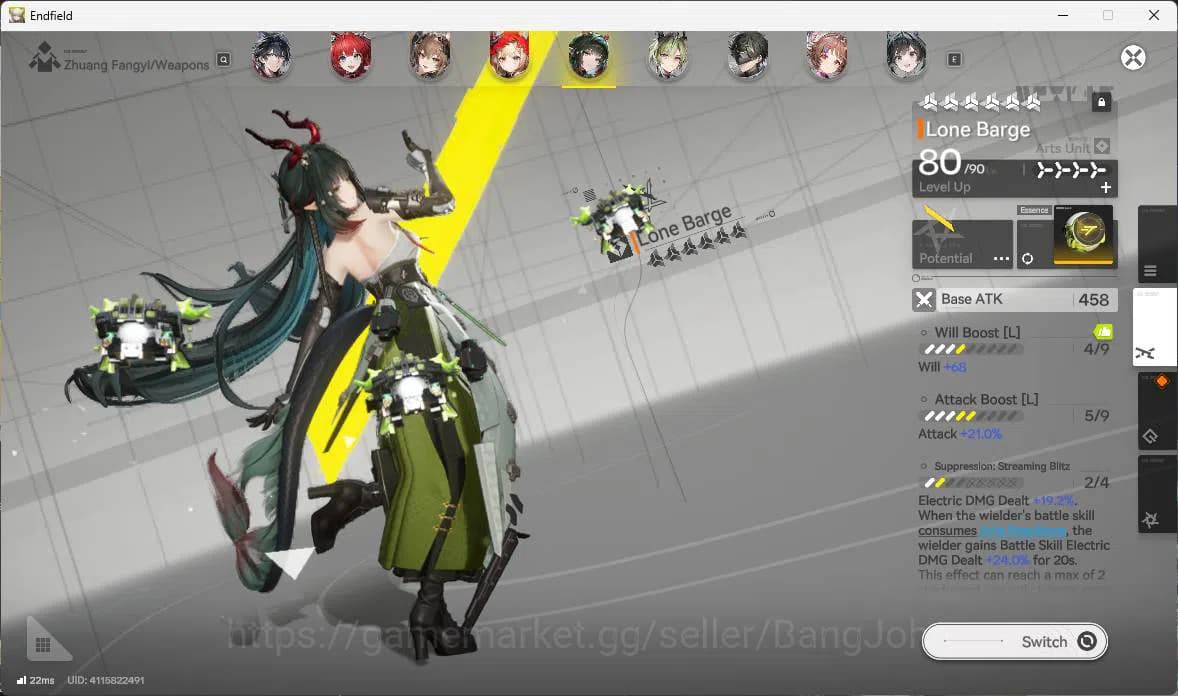 Arknights: Endfield Accounts ASIA|LVL 57, Z fungyi sign,Laevatain sign,gilberta image 11