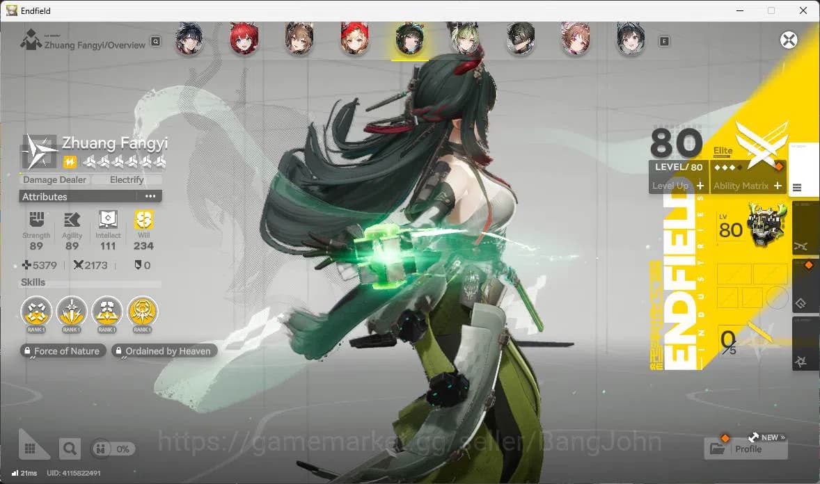 Arknights: Endfield Accounts ASIA|LVL 57, Z fungyi sign,Laevatain sign,gilberta image 12