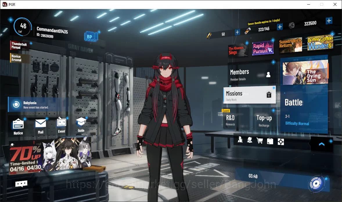 Punishing: Gray Raven Accounts ASIA|Lv 46 | [S Nirvantia,S Crepuscule,S LuciaCW,S image 15