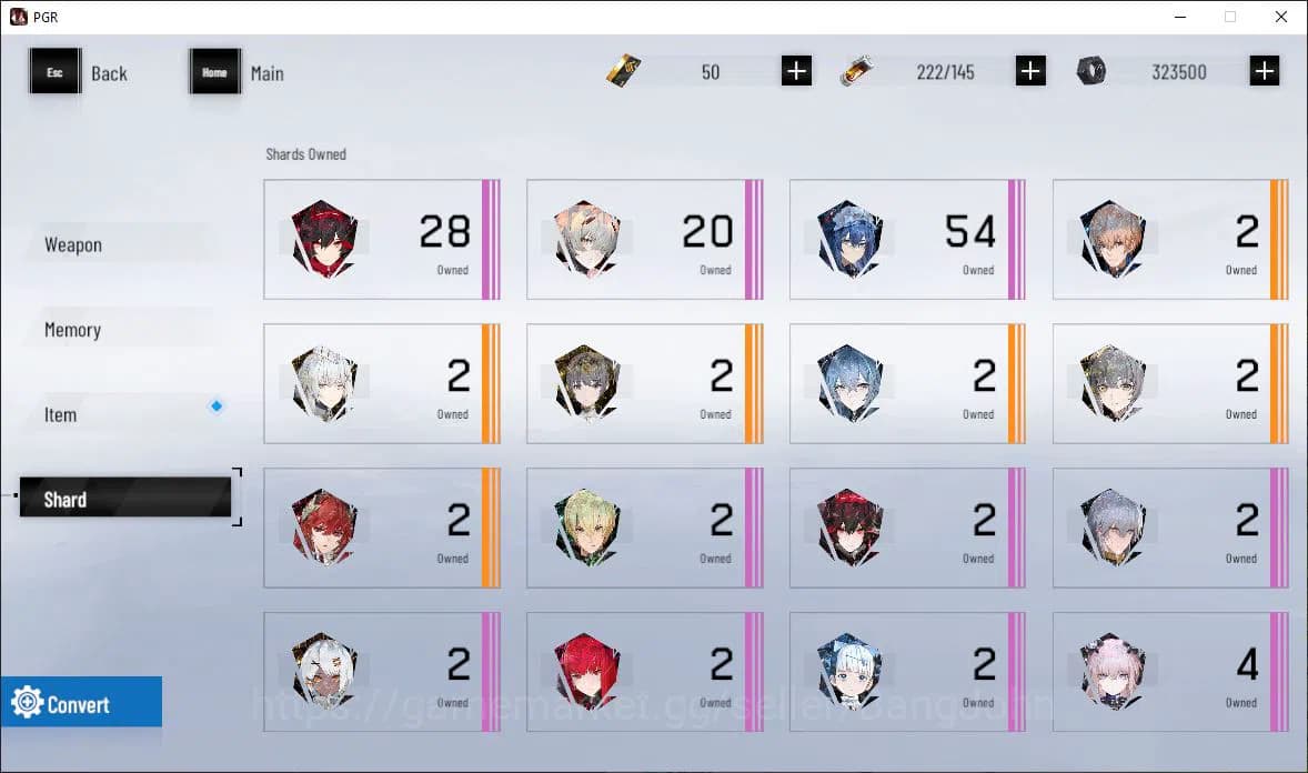 Punishing: Gray Raven Accounts ASIA|Lv 46 | [S Nirvantia,S Crepuscule,S LuciaCW,S image 7