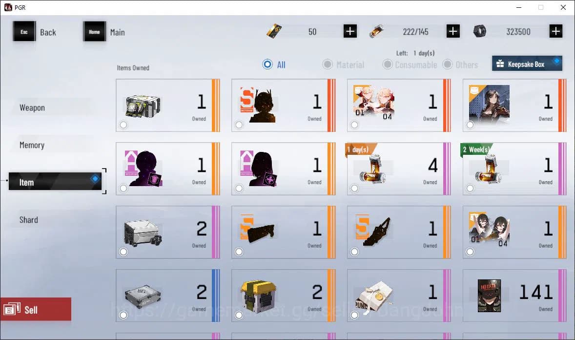 Punishing: Gray Raven Accounts ASIA|Lv 46 | [S Nirvantia,S Crepuscule,S LuciaCW,S image 8