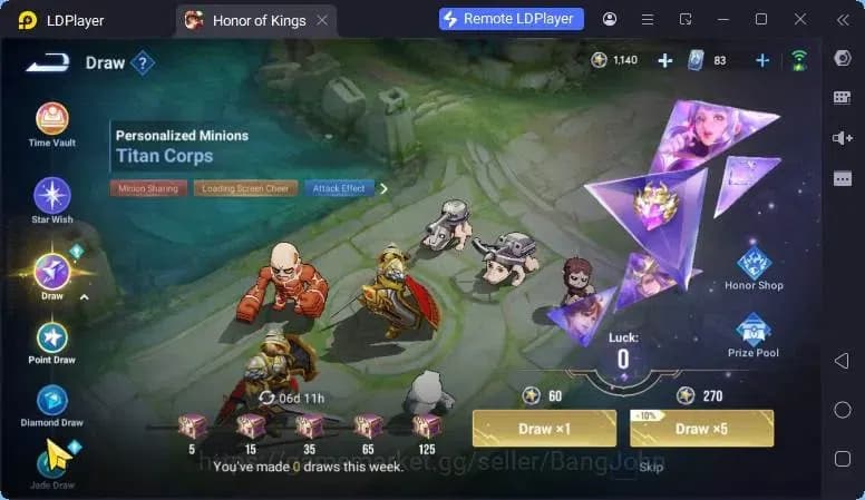 Honor of Kings Accounts Global Starter Hero61 Skin28 |Lny2026 DiRenjii|Lny image 10