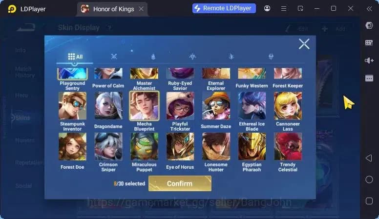 Honor of Kings Accounts Global Starter Hero61 Skin28 |Lny2026 DiRenjii|Lny image 7
