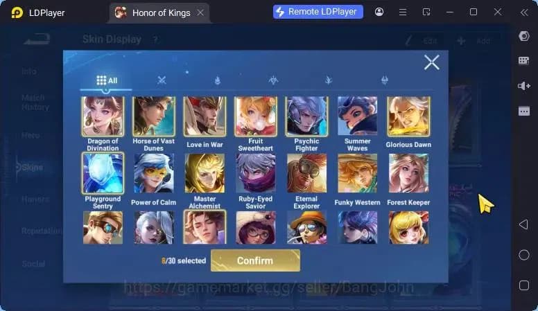 Honor of Kings Accounts Global Starter Hero61 Skin28 |Lny2026 DiRenjii|Lny image 8