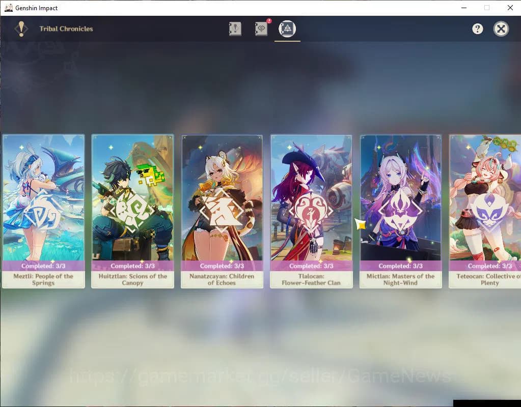 Genshin Impact Accounts ASIA |AR 57|10 Limit+4(*5WeP)|Chasca+Sign,Skirk,Es image 20