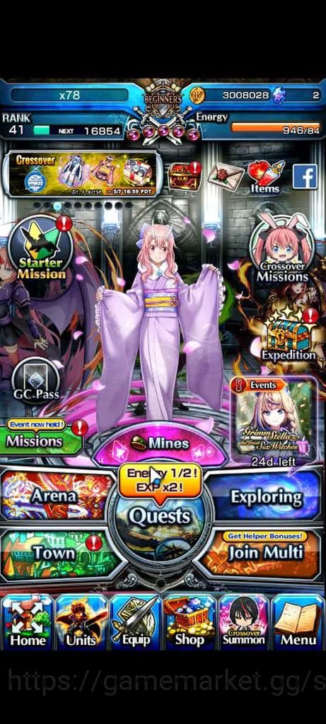 Grand Summoners Accounts Global|Rank 41|Fresh Starter| 4 Ascend+1 TW | Shua image 1