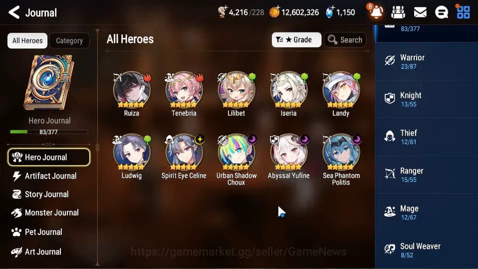 Epic Seven Accounts GLOBAL Unverif|New Era|4 ML(SP Politis,US Choux,A image 15