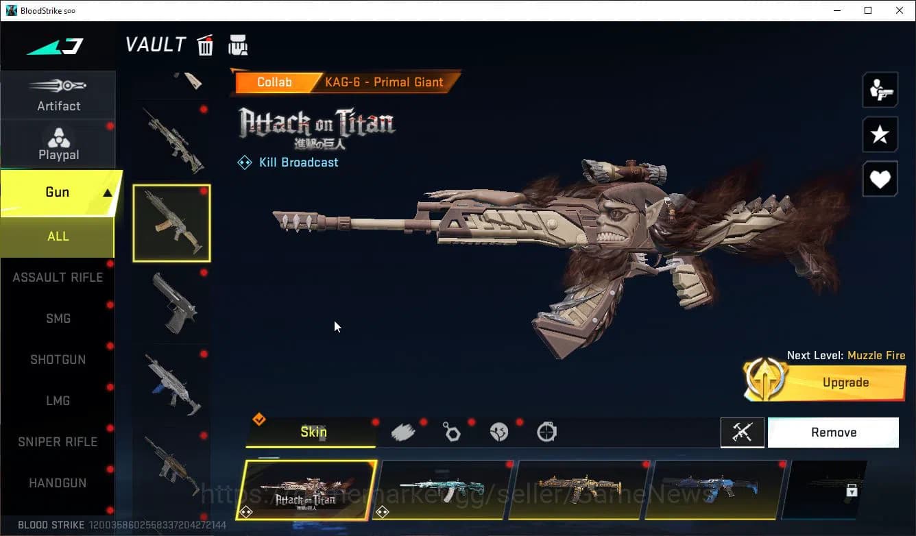 Blood Strike Accounts ASIA|EVO(FAL)+Colab AOT(Ultrahard Blade,KAG6,FAL), image 7