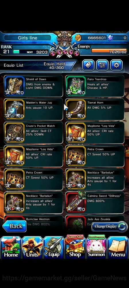 Grand Summoners Accounts Global|Rank 21|Starter|31 RGB|12 Ascend|MomoTW,Mik image 7