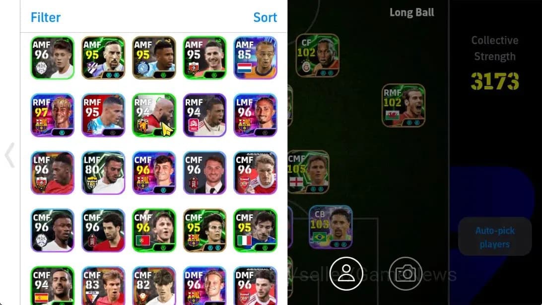 eFootball Accounts Android|Big Time Frank Lampard,Oliver Kahn,Franco image 3