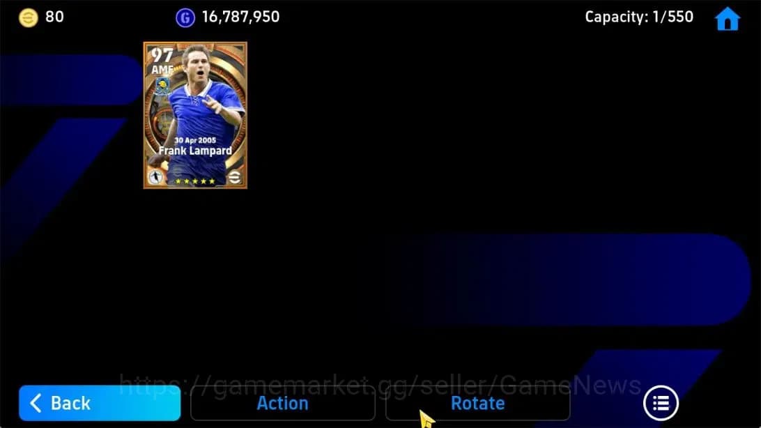 eFootball Accounts Android|Big Time Frank Lampard,Oliver Kahn,Franco image 5