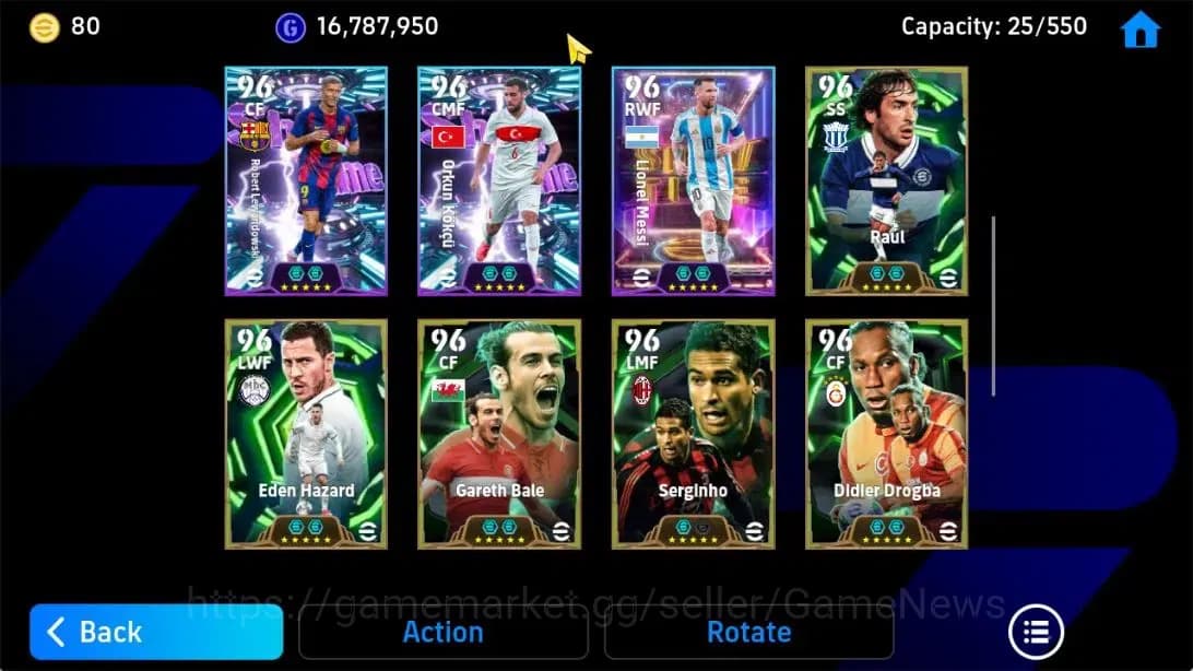 eFootball Accounts Android|Big Time Frank Lampard,Oliver Kahn,Franco image 7