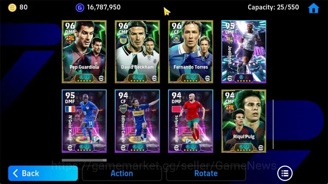 eFootball Accounts Android|Big Time Frank Lampard,Oliver Kahn,Franco image 8