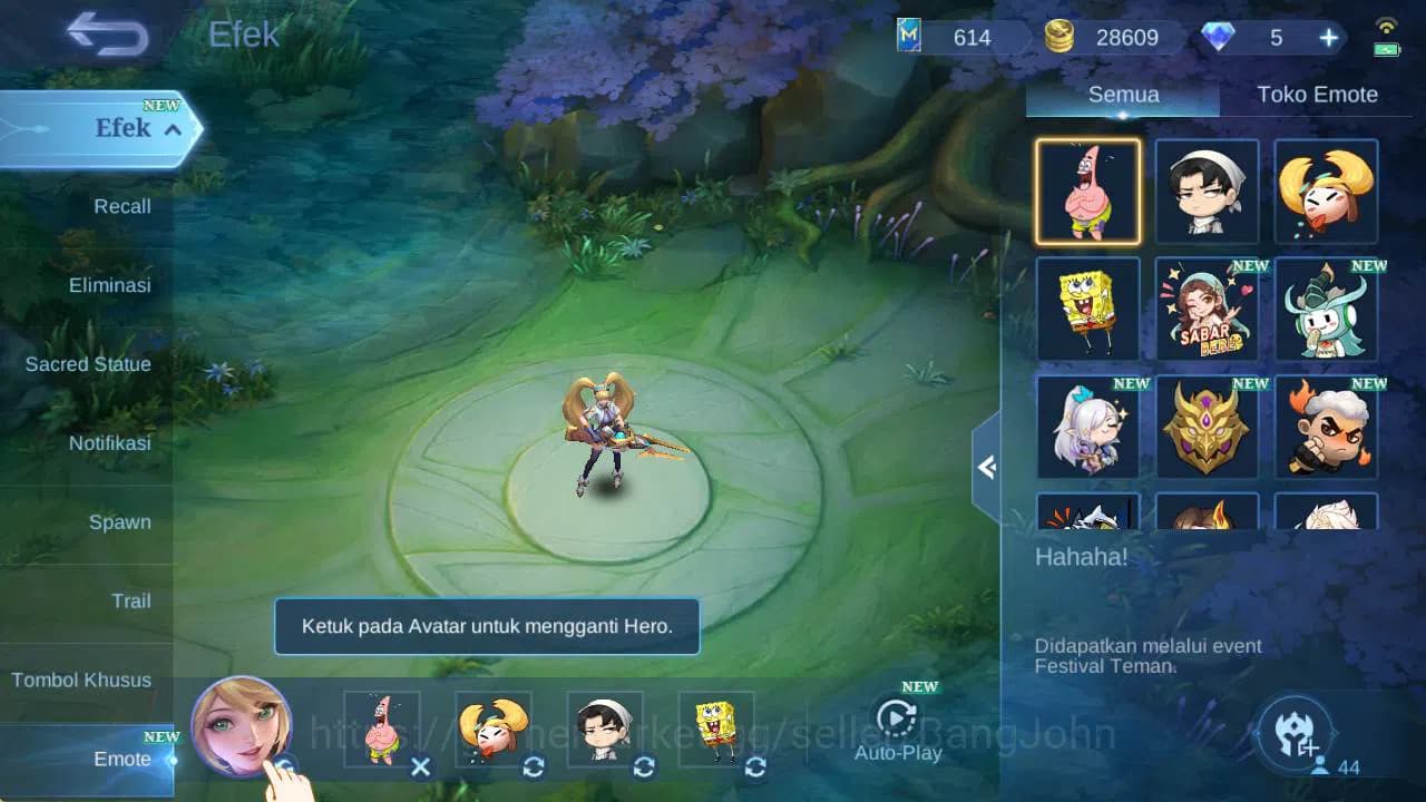 Mobile Legends: Bang Bang Accounts GLOBAL|Hero 44|skin 47|valentine fanny,venom hanab image 4