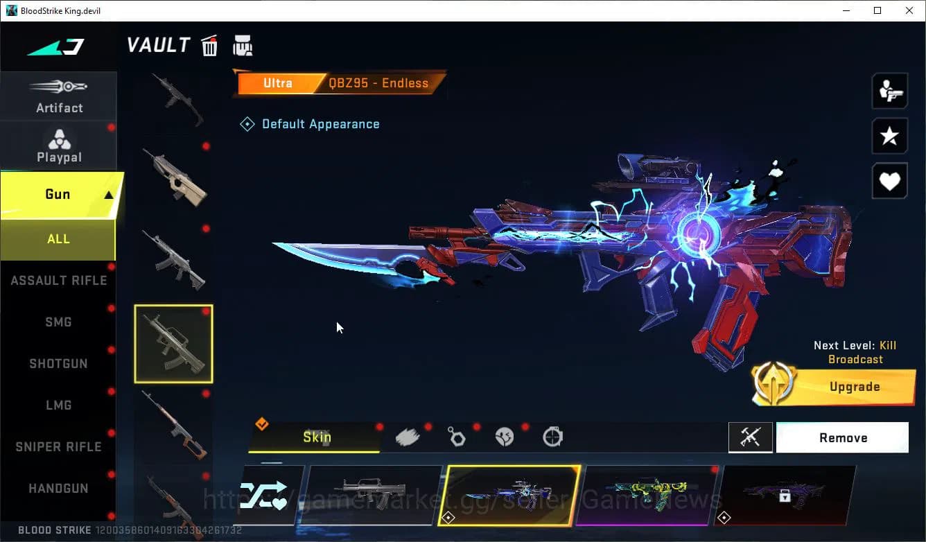 Blood Strike Accounts ASIA| 5 ULTRA [Katya-Flux,M4A1,P90-FangPumpkin,AR9 image 11