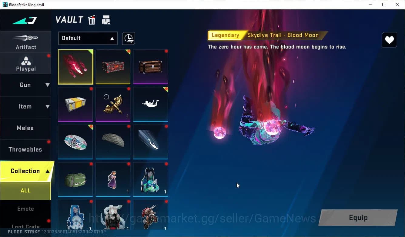 Blood Strike Accounts ASIA| 5 ULTRA [Katya-Flux,M4A1,P90-FangPumpkin,AR9 image 14