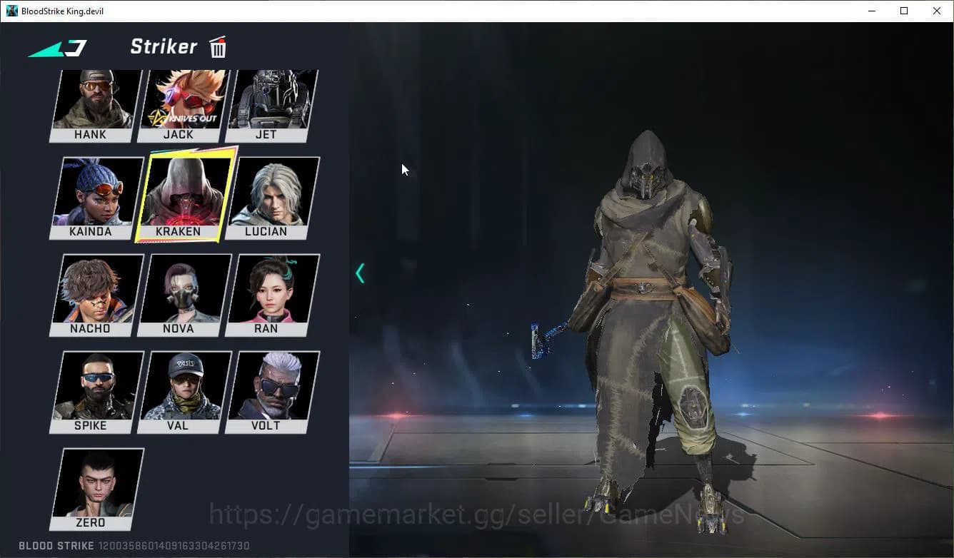 Blood Strike Accounts ASIA| 5 ULTRA [Katya-Flux,M4A1,P90-FangPumpkin,AR9 image 4