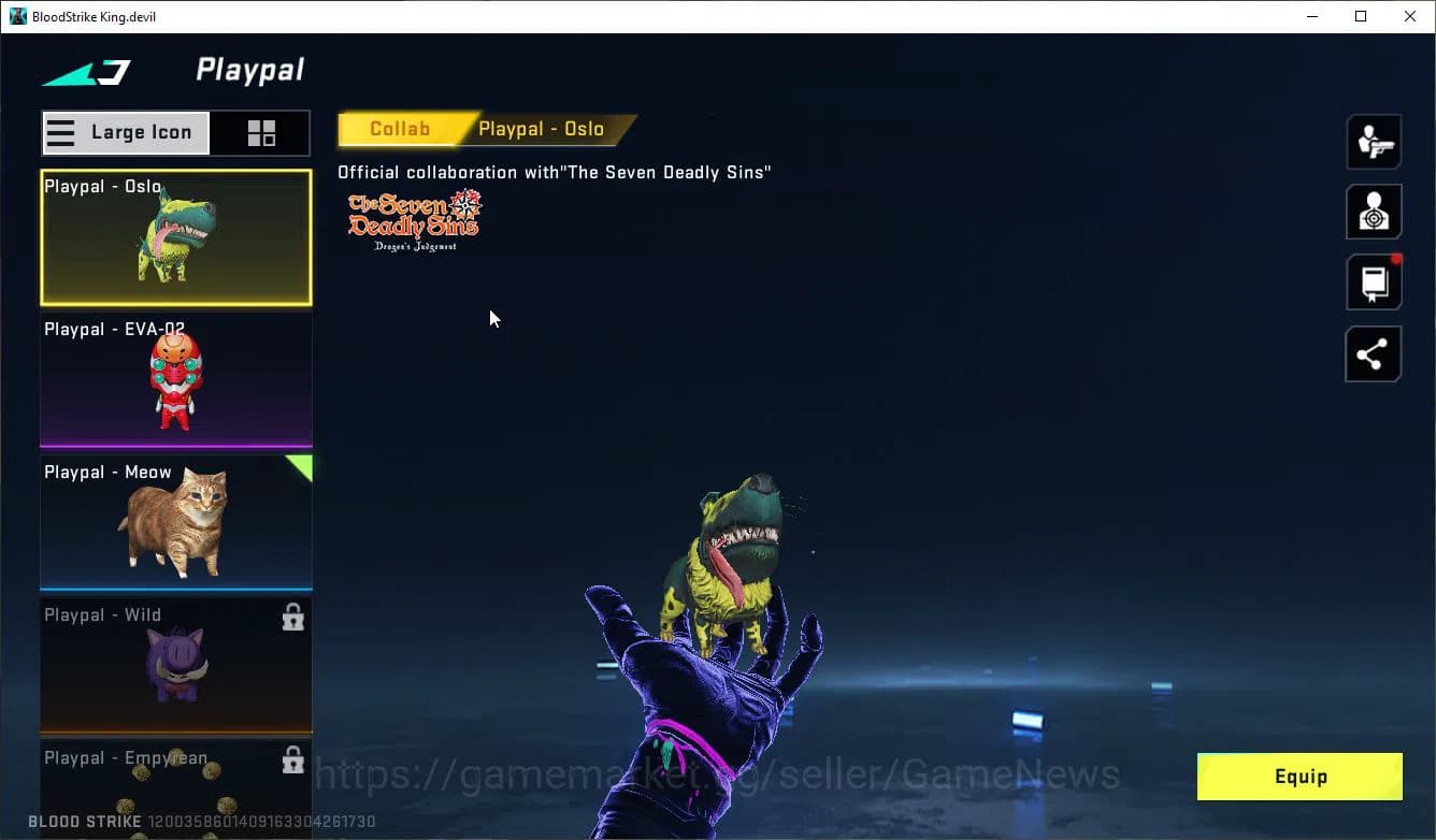 Blood Strike Accounts ASIA| 5 ULTRA [Katya-Flux,M4A1,P90-FangPumpkin,AR9 image 5