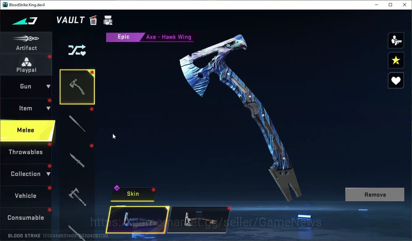 Blood Strike Accounts ASIA| 5 ULTRA [Katya-Flux,M4A1,P90-FangPumpkin,AR9 image 6