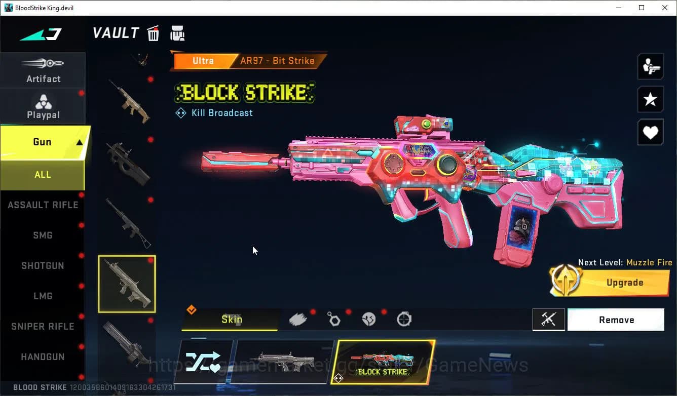Blood Strike Accounts ASIA| 5 ULTRA [Katya-Flux,M4A1,P90-FangPumpkin,AR9 image 9