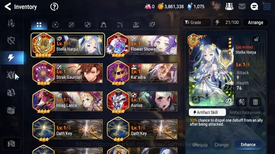 Epic Seven Accounts GLOBAL Unverif|New Era|2 ML(Salome, LW Peira)+Roan image 15