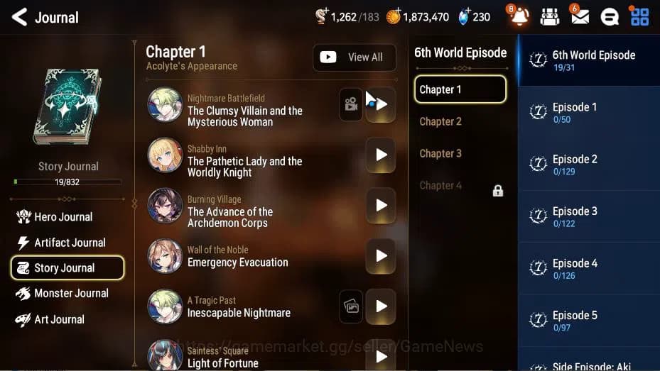 Epic Seven Accounts GLOBAL Unverif|New Era|ML (BW Iseria, Maid Chloe)+ image 11