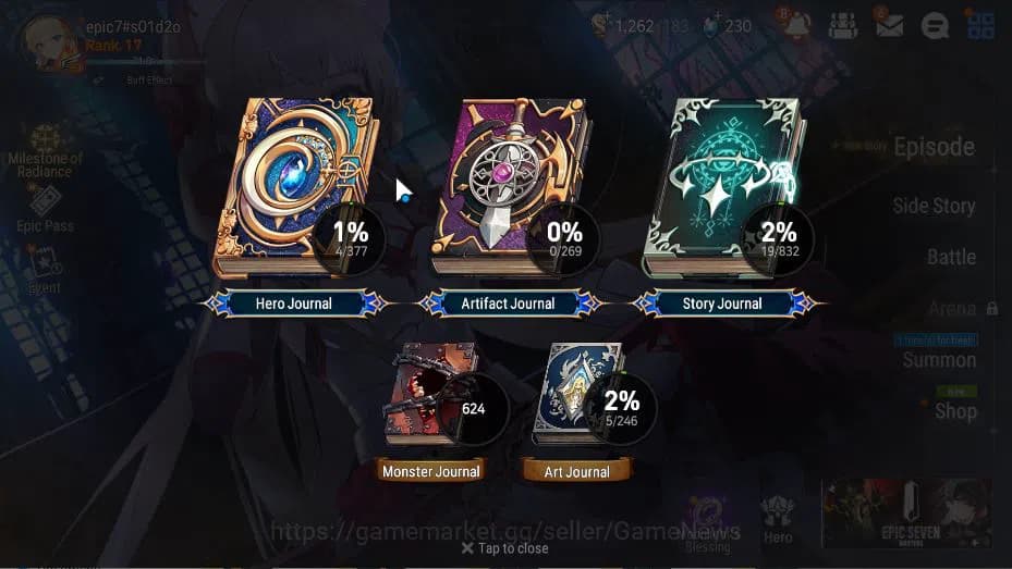 Epic Seven Accounts GLOBAL Unverif|New Era|ML (BW Iseria, Maid Chloe)+ image 14