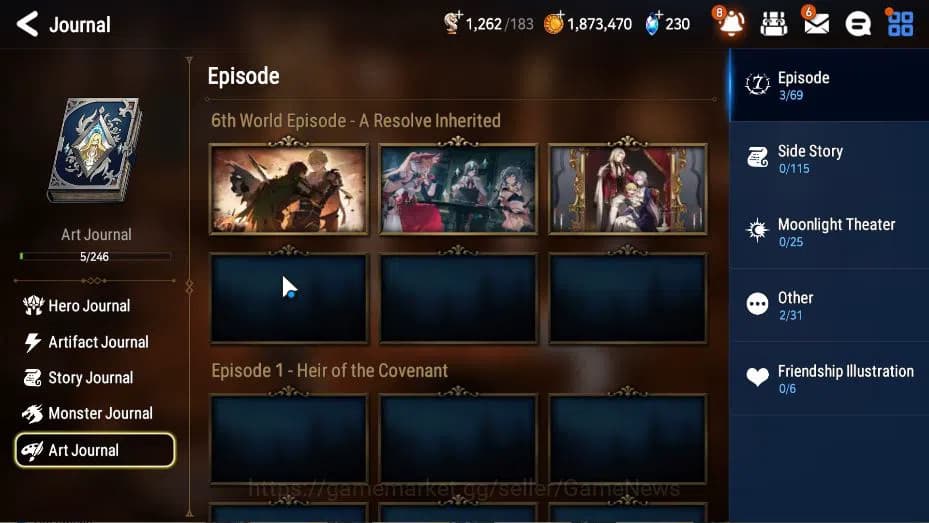 Epic Seven Accounts GLOBAL Unverif|New Era|ML (BW Iseria, Maid Chloe)+ image 9