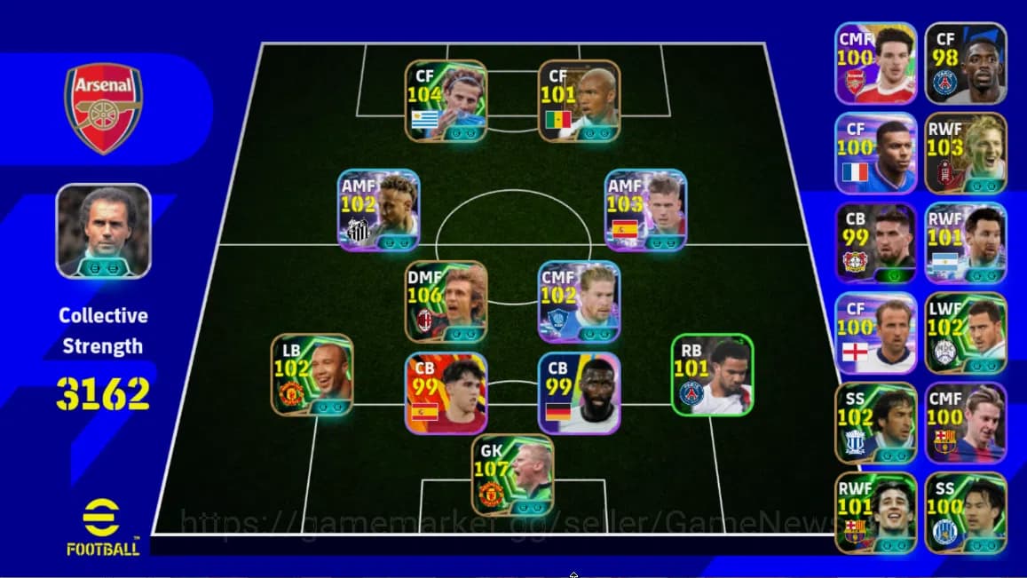 eFootball Accounts Mobile|BlitzCurler Neymar Jr,Visionary Pass+Phenom image 1