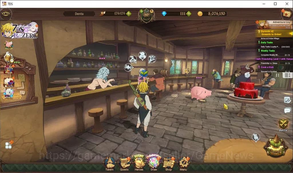 The Seven Deadly Sins: Grand Cross Accounts Global |1M CC|Chapter 4+111 Dm|2 LR+3 UR+Collab Re image 1