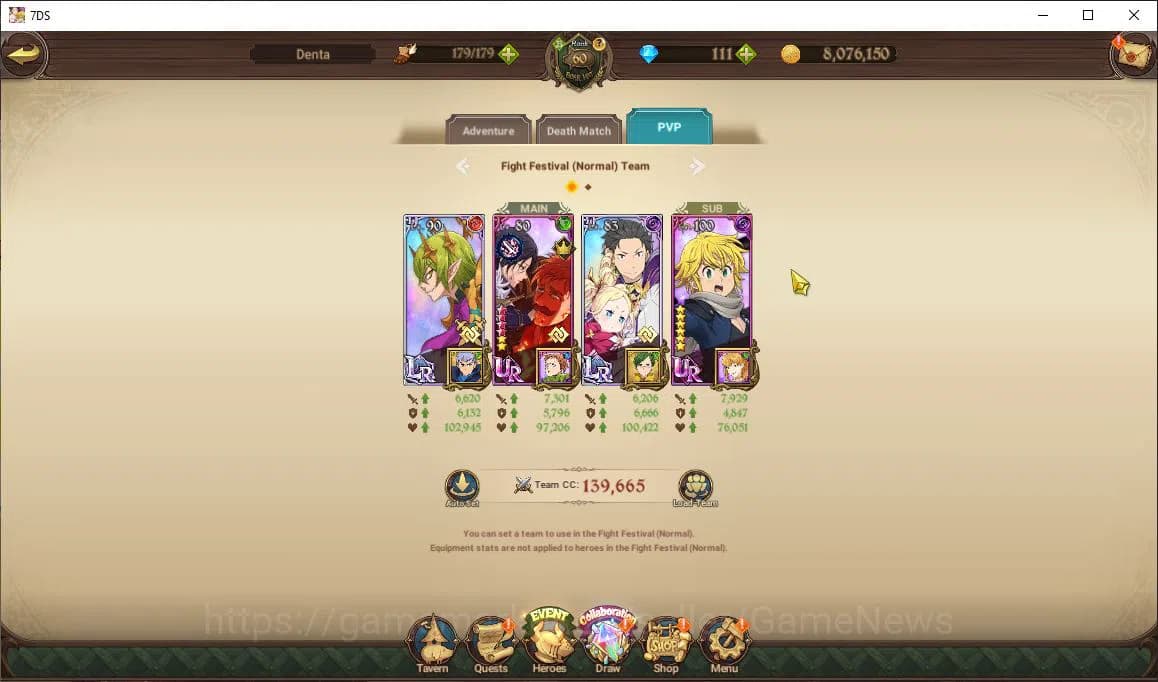 The Seven Deadly Sins: Grand Cross Accounts Global |1M CC|Chapter 4+111 Dm|2 LR+3 UR+Collab Re image 10