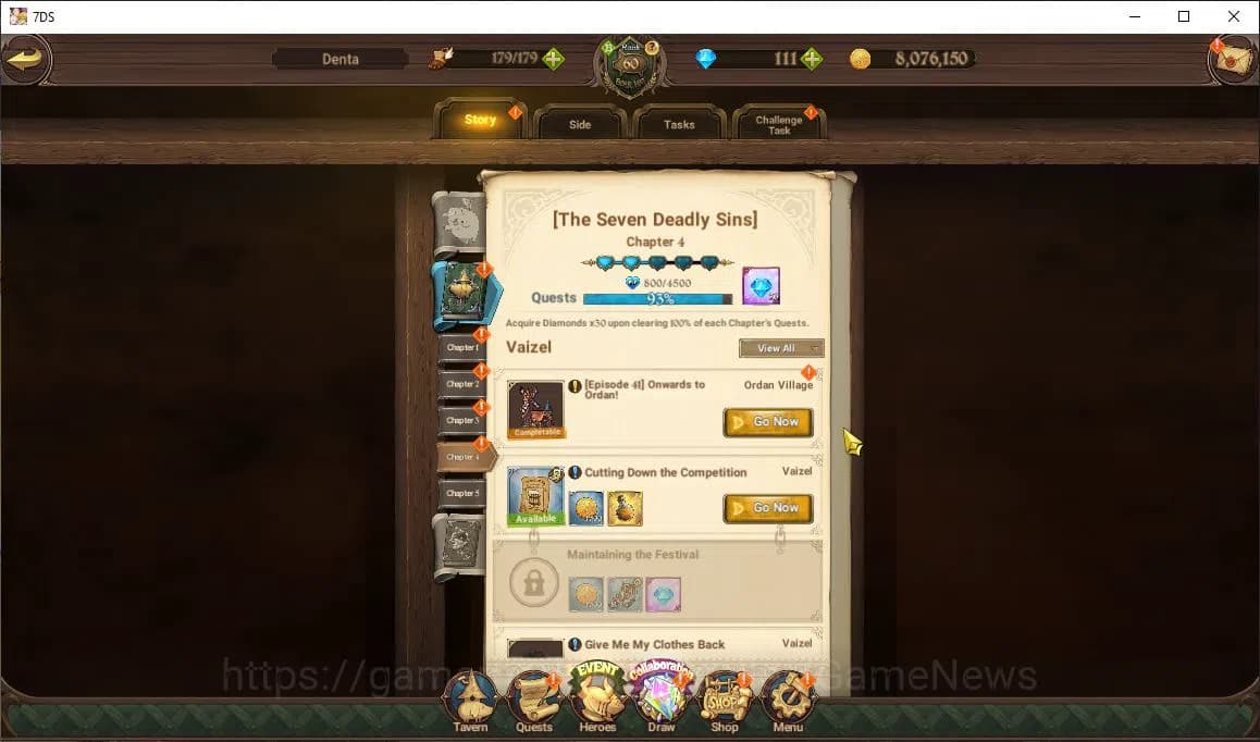 The Seven Deadly Sins: Grand Cross Accounts Global |1M CC|Chapter 4+111 Dm|2 LR+3 UR+Collab Re image 15