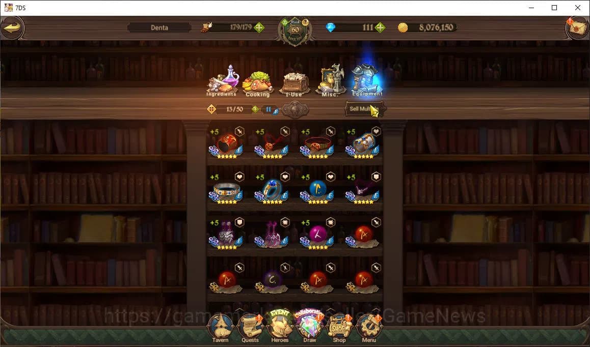 The Seven Deadly Sins: Grand Cross Accounts Global |1M CC|Chapter 4+111 Dm|2 LR+3 UR+Collab Re image 2