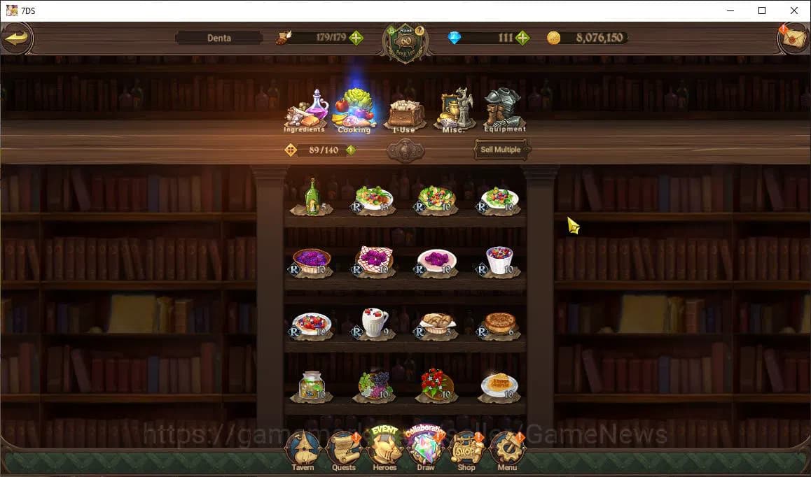 The Seven Deadly Sins: Grand Cross Accounts Global |1M CC|Chapter 4+111 Dm|2 LR+3 UR+Collab Re image 5