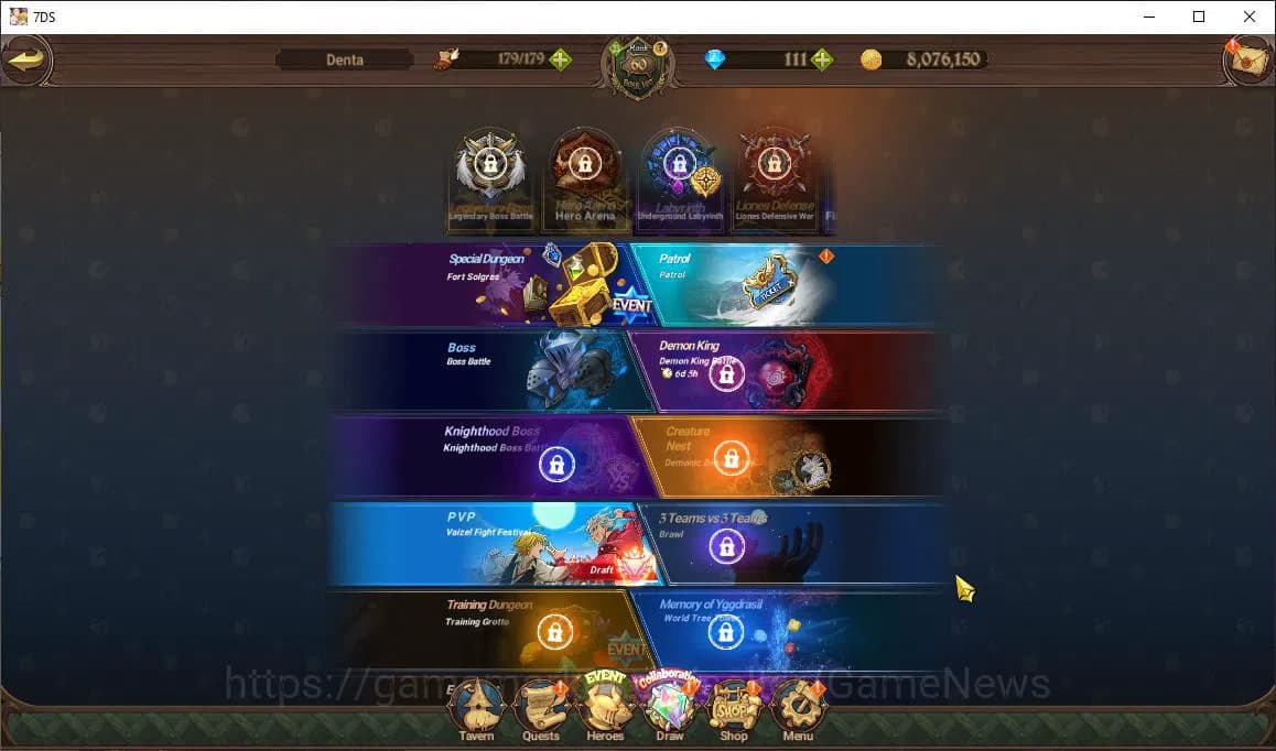 The Seven Deadly Sins: Grand Cross Accounts Global |1M CC|Chapter 4+111 Dm|2 LR+3 UR+Collab Re image 9