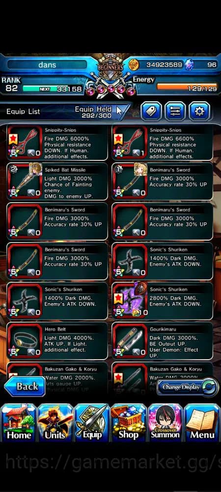 Grand Summoners Accounts Global|Rank 82|1 sp art+30 Ascend+16 TW|[Sayaka,Ok image 11