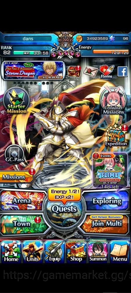 Grand Summoners Accounts Global|Rank 82|1 sp art+30 Ascend+16 TW|[Sayaka,Ok image 19