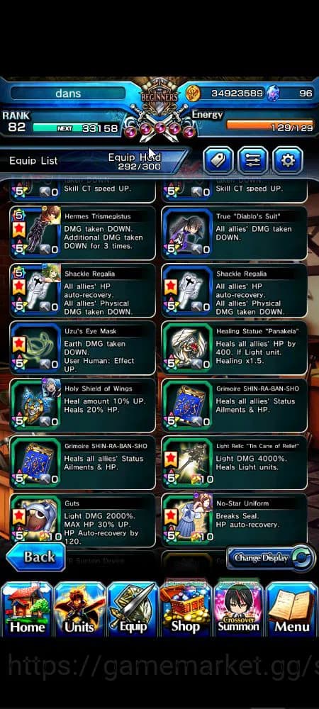 Grand Summoners Accounts Global|Rank 82|1 sp art+30 Ascend+16 TW|[Sayaka,Ok image 4