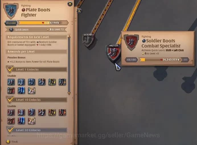 Albion Online Accounts ASIA| 2,35M Total Fame - 8,12M Silver |T8 Fiber Ga image 10