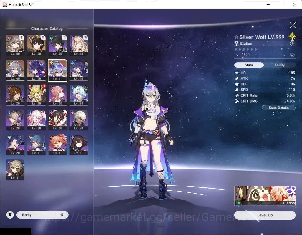 Honkai Star Rail Accounts Asia | TL 22 | 2 Golden Comp | 2 Limited | SW 999, image 4