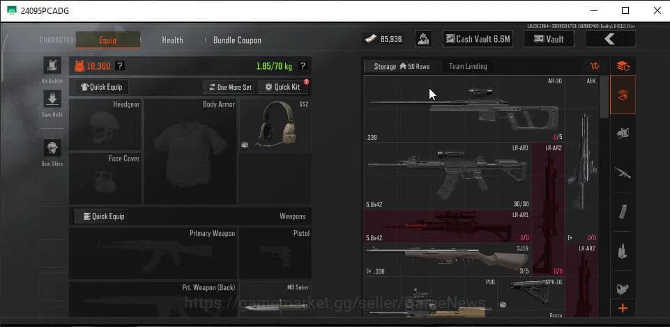 Arena Breakout Accounts MOBILE Lv30|SV 12M|CV 6M|Royal Guard|AK12 GM,SCARL image 3