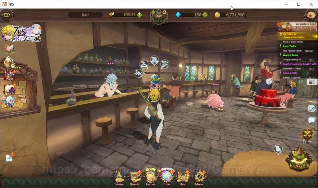 The Seven Deadly Sins: Grand Cross Accounts Global |1,1M CC|Chapter 4+150 Dm|2 LR+2 UR+Collab image 1