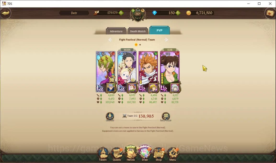 The Seven Deadly Sins: Grand Cross Accounts Global |1,1M CC|Chapter 4+150 Dm|2 LR+2 UR+Collab image 10