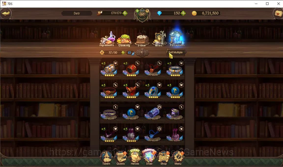 The Seven Deadly Sins: Grand Cross Accounts Global |1,1M CC|Chapter 4+150 Dm|2 LR+2 UR+Collab image 2