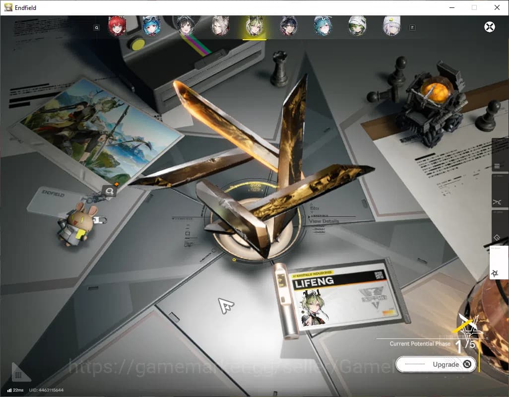 Arknights: Endfield Accounts ASIA|Lv57|SSR6(2Limit)+11(*6 Weapon)|Laevatain+sig image 15